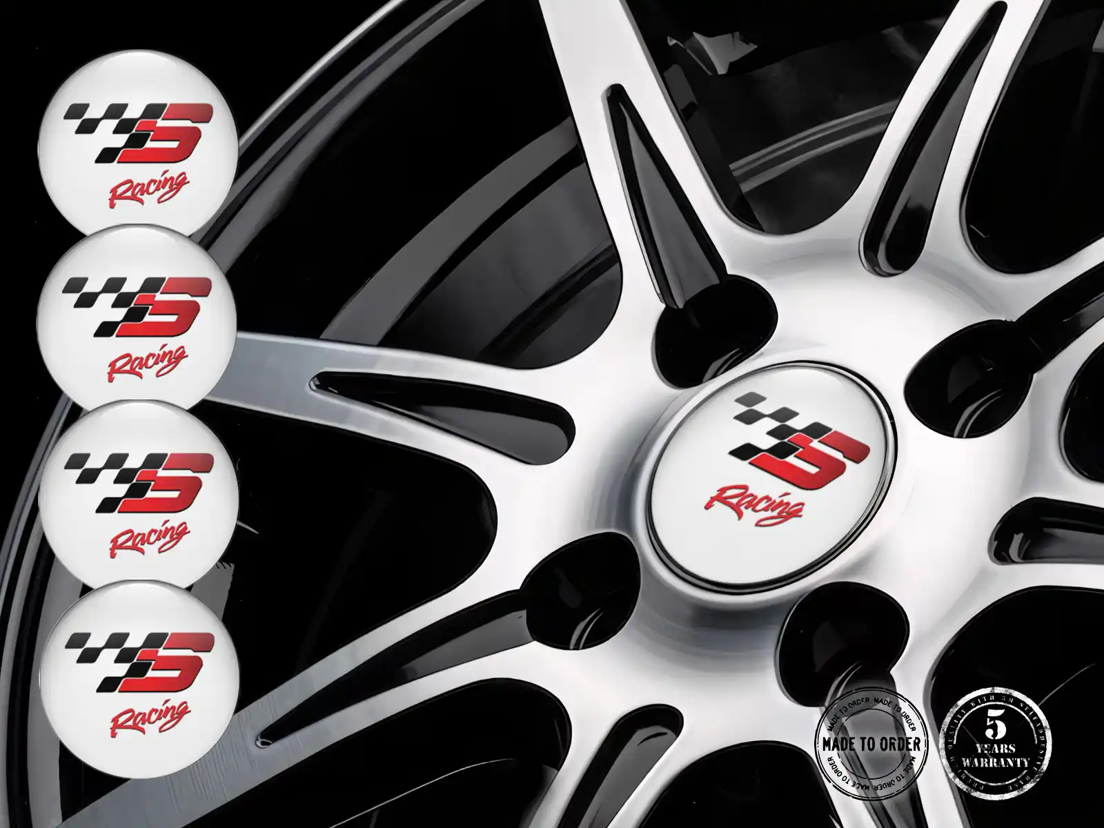 Sticker on Rims Quantum Prism Max